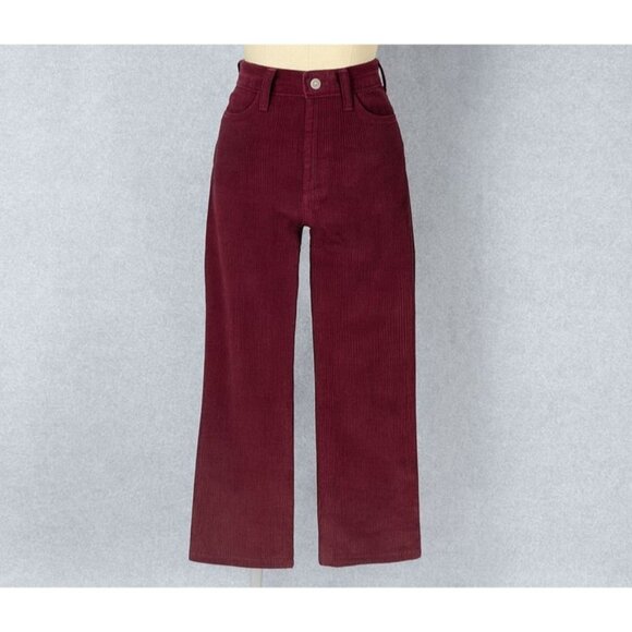 NWT Universal Thread Corduroy High Rise Ankle Bootcut Pants Size 2R - Picture 1 of 10